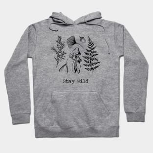 Stay Wild Forest Elements Hoodie